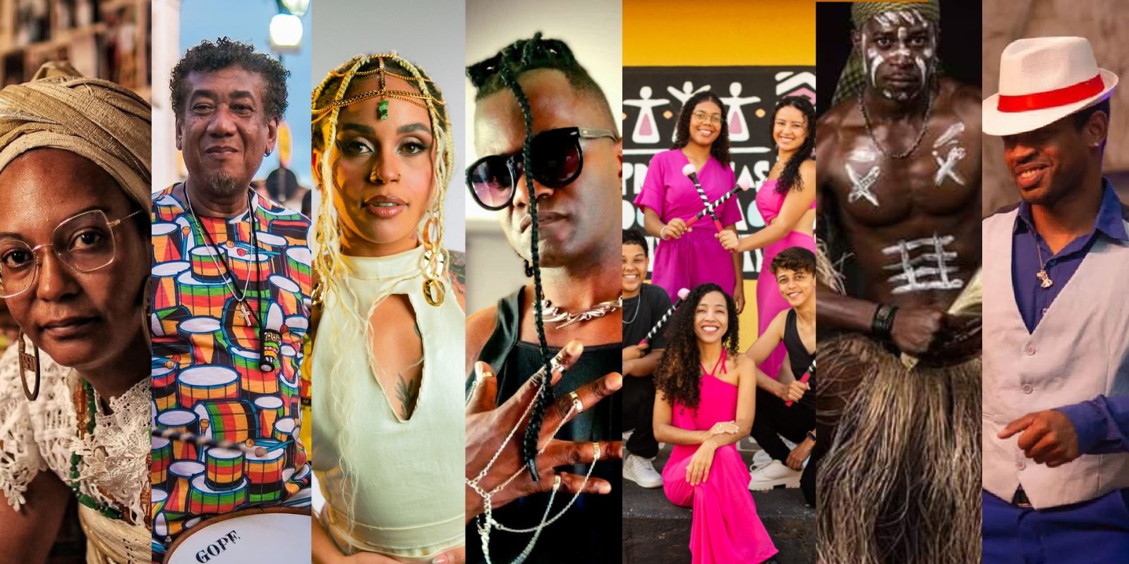 Artistas do Afropop em Curitiba. Foto: Tipmídia.