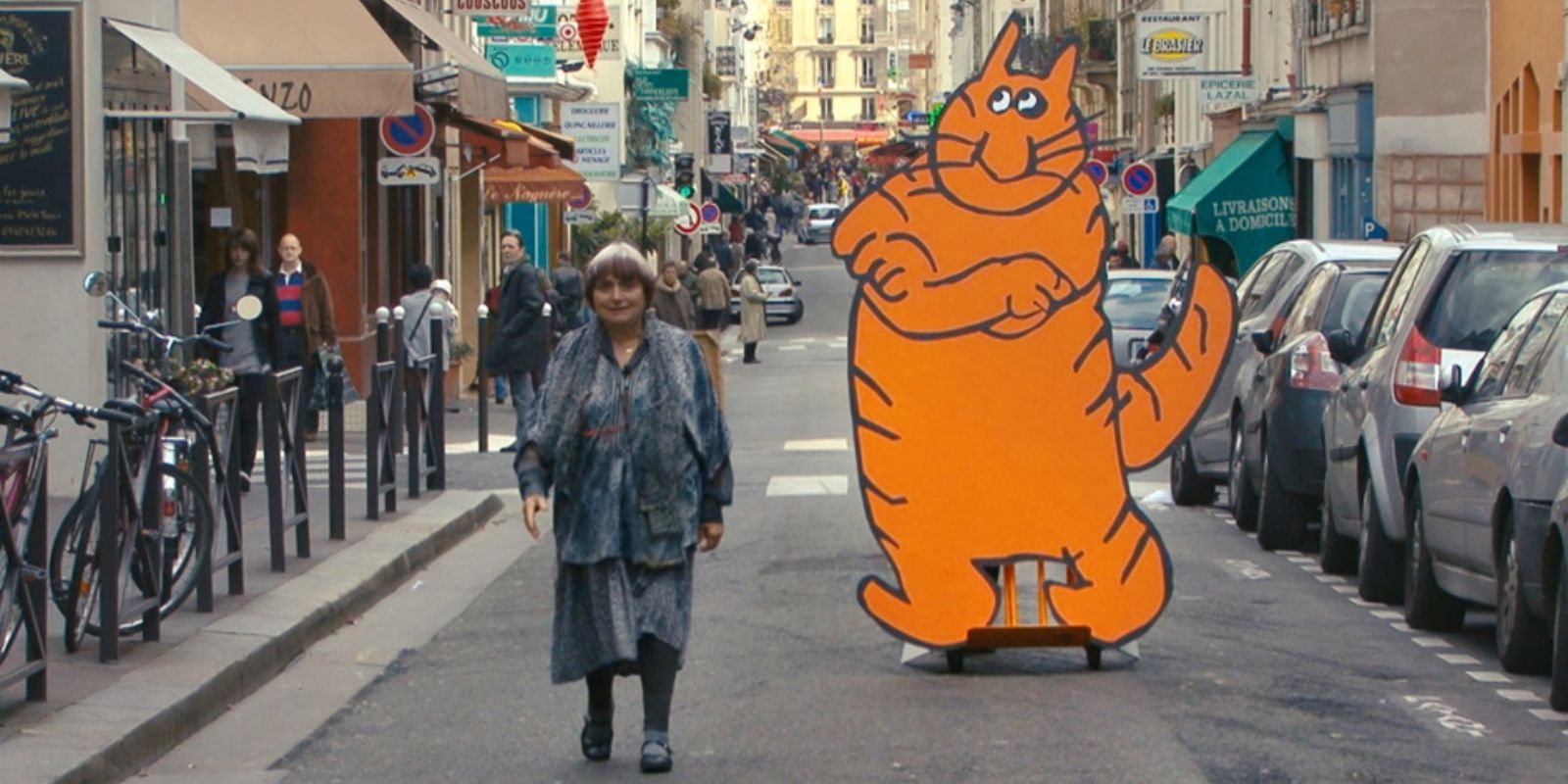 Cena de As Praias de Agnès da diretora Agnès Varda destaque no Olhar de Cinema. Foto: Reprodução.