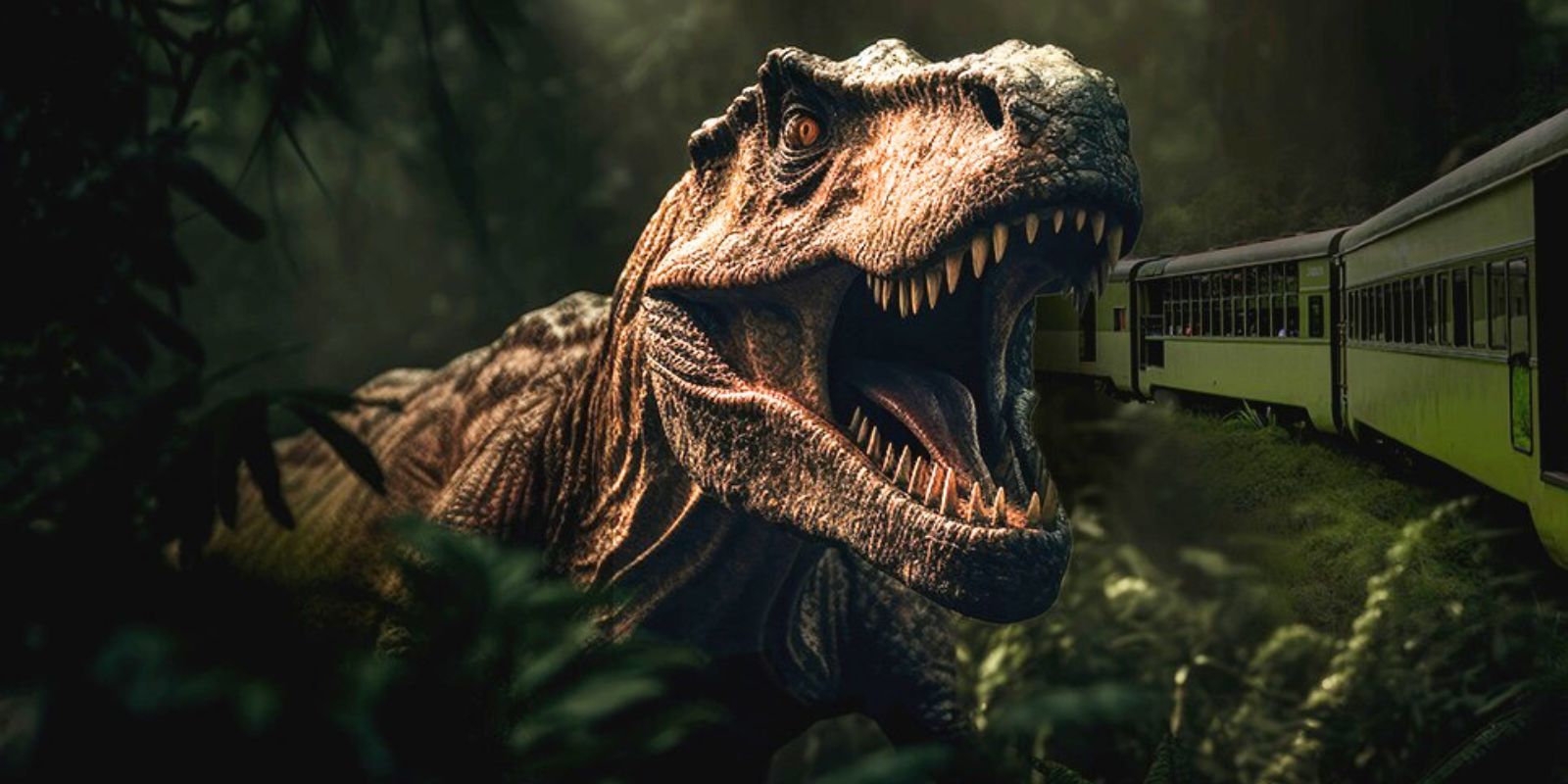 Expresso Jurássico em Curitiba. Imagem: Reprodução.