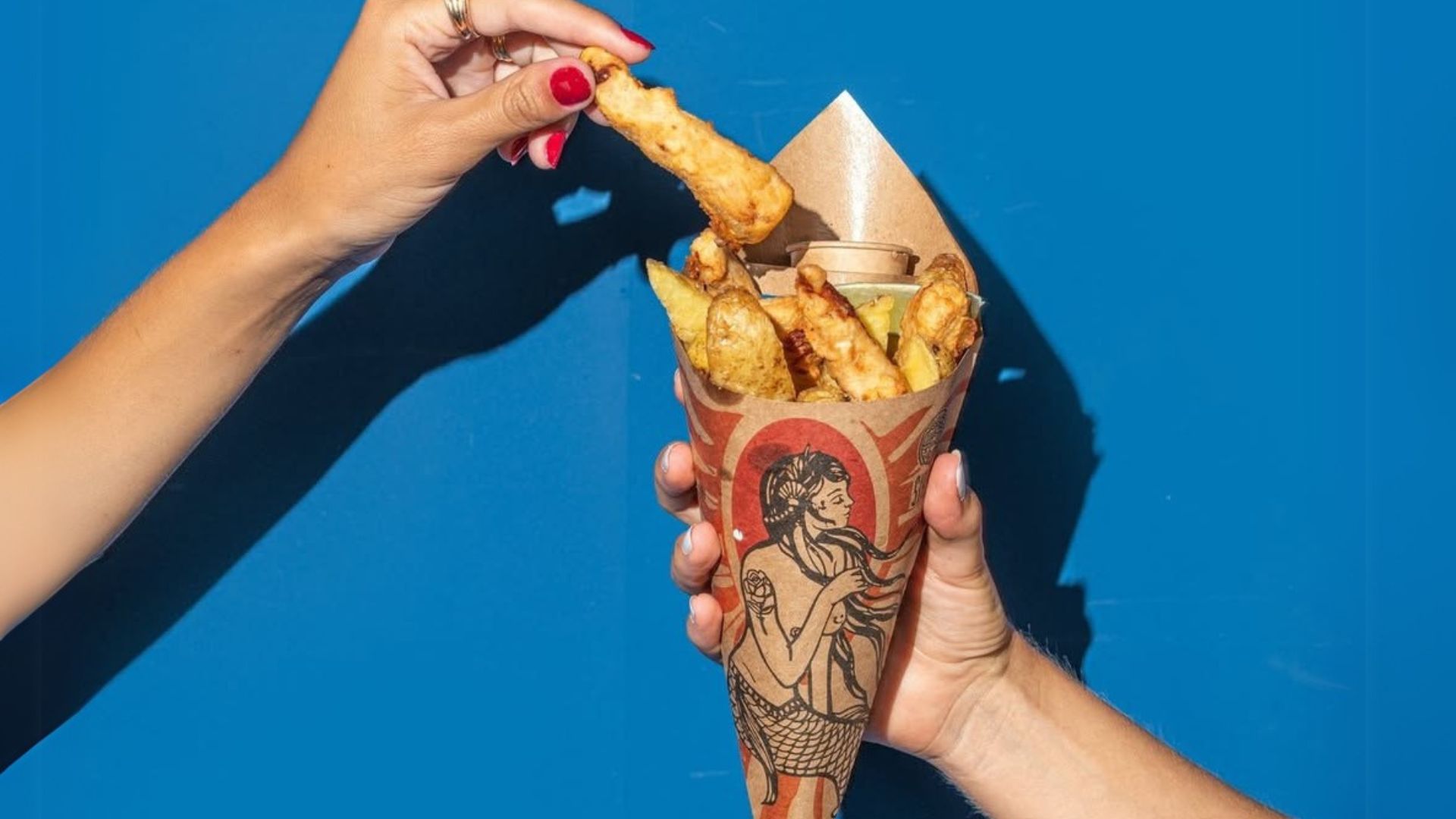 Fish and Chips do Sirène. Foto: reprodução Instagram.