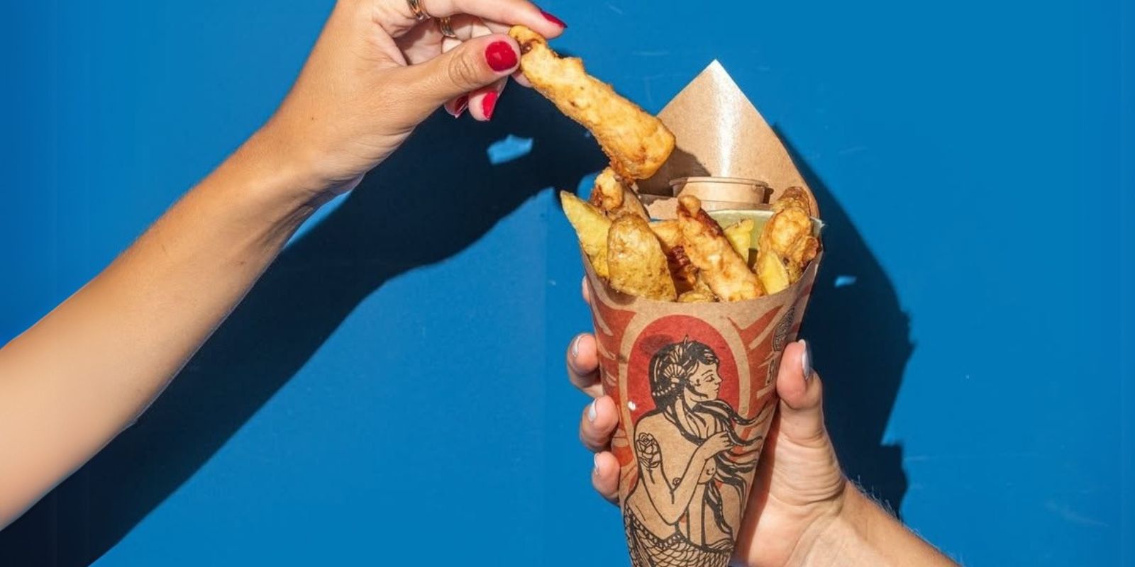 Fish and Chips do Sirène. Foto: reprodução Instagram.