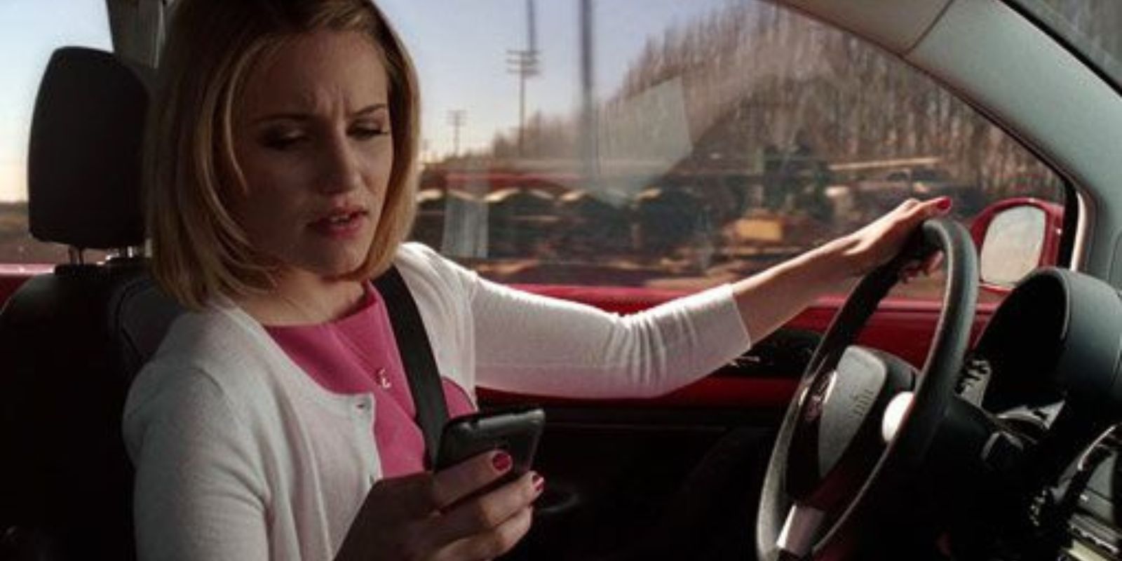 Glee - séries com acidentes de trânsito. Foto: Reprodução/Fox.