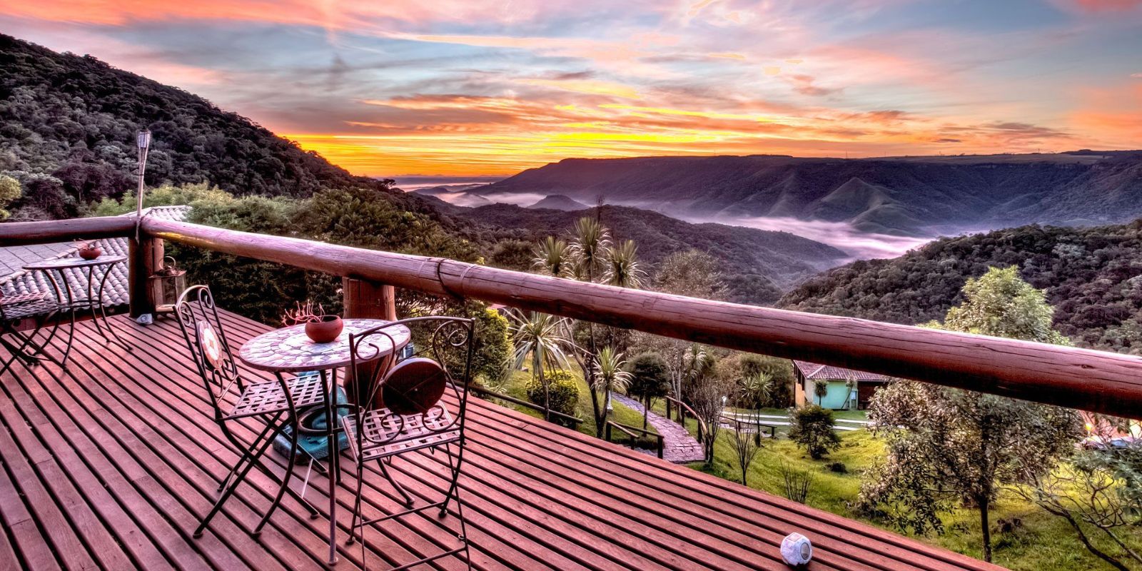 Pousada Varshana lugar pertinho de Curitiba para curtir o inverno. Foto: Ricardo Akam.