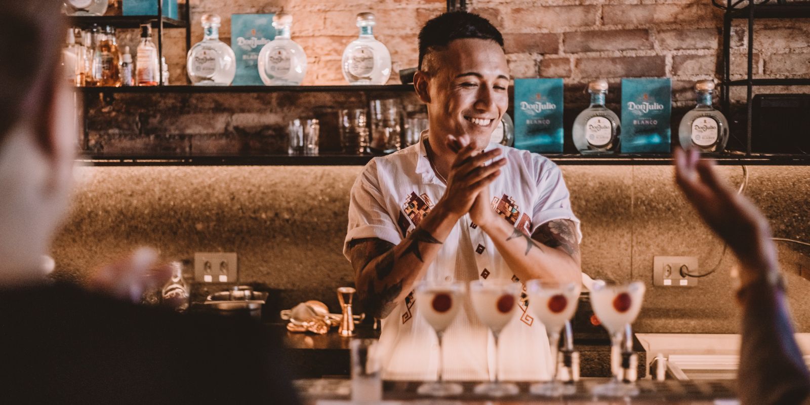 Yachan Pinsag do Sushi Arte Brava no Bar Takeover do Ponto Gin. Foto: Divulgação.