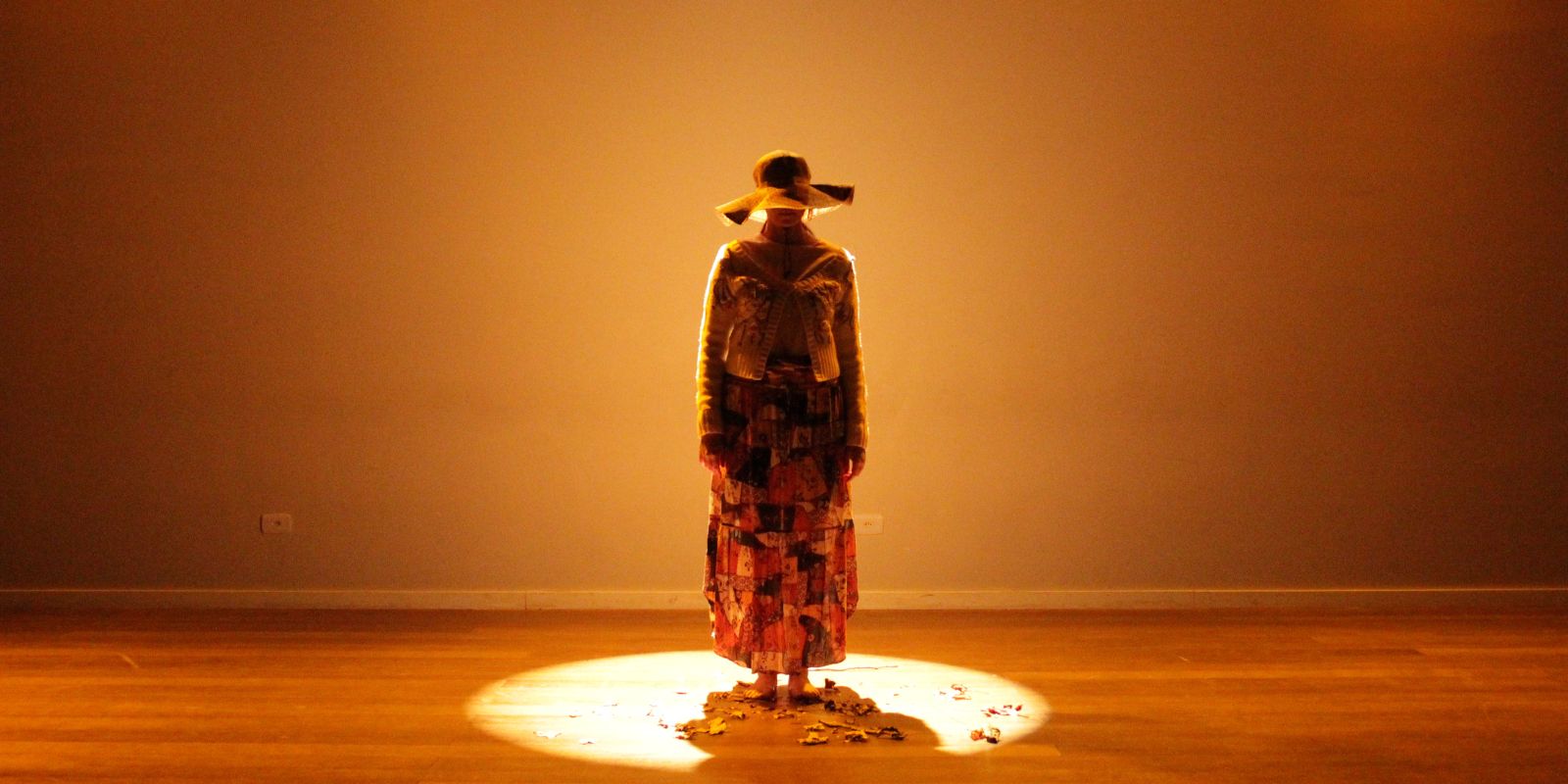 Espetáculo homenageia Guimarães Rosa no Mini Guaíra. Foto: Victor Lucas Oliver.