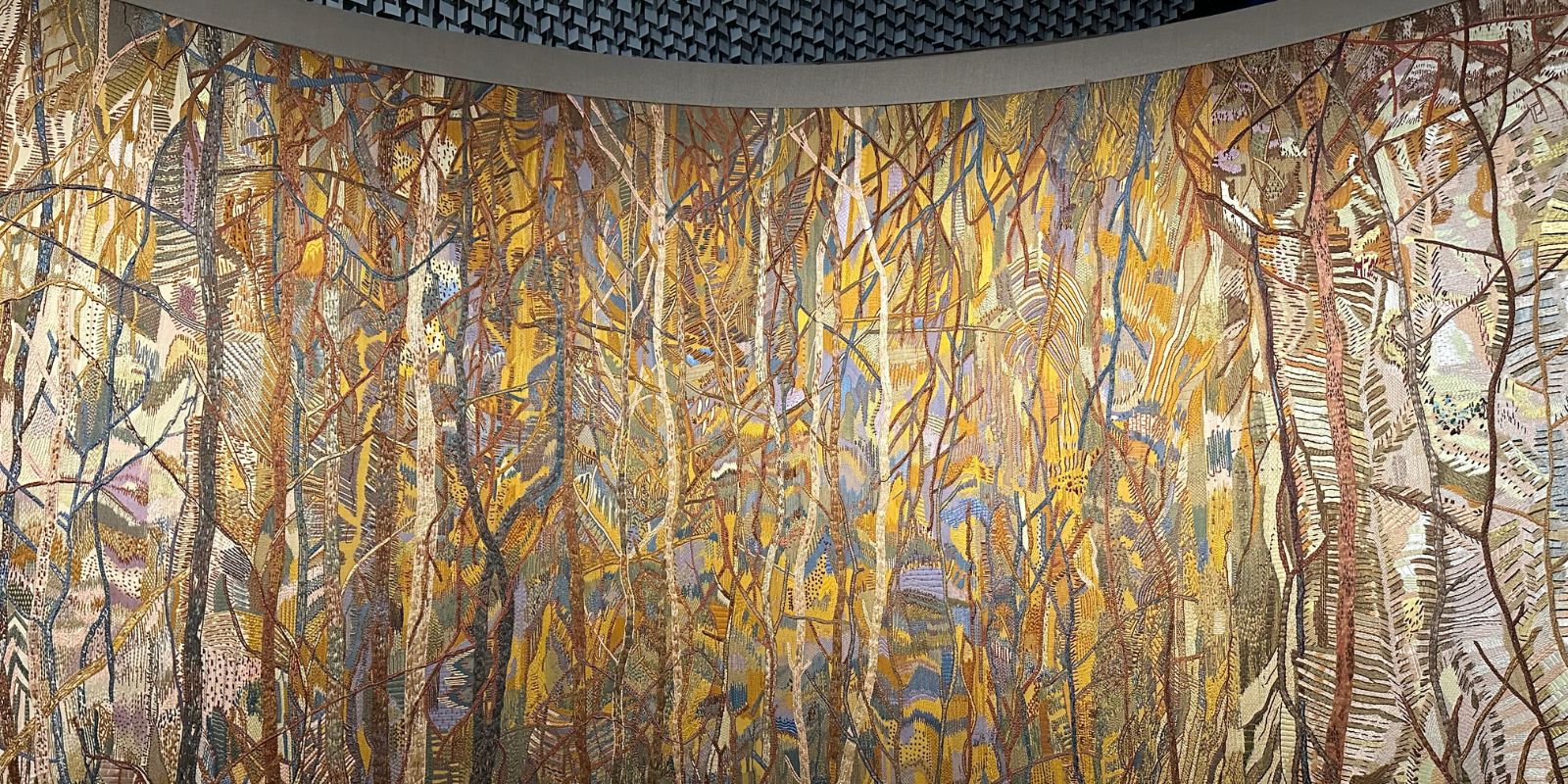 Exposição da artista francesa Eva Jospin no MON. Foto: Ana Lemes/Curitiba Cult.