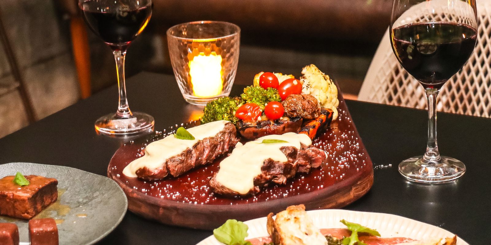 Mignon à Gorgonzola no Bar do Açougueiro. Foto: divulgação.