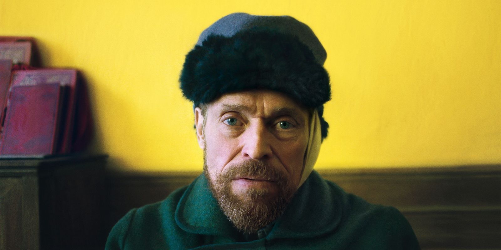 Willem Dafoe como Van Gogh, em No Portal da Eternidade. Foto: divulgação.