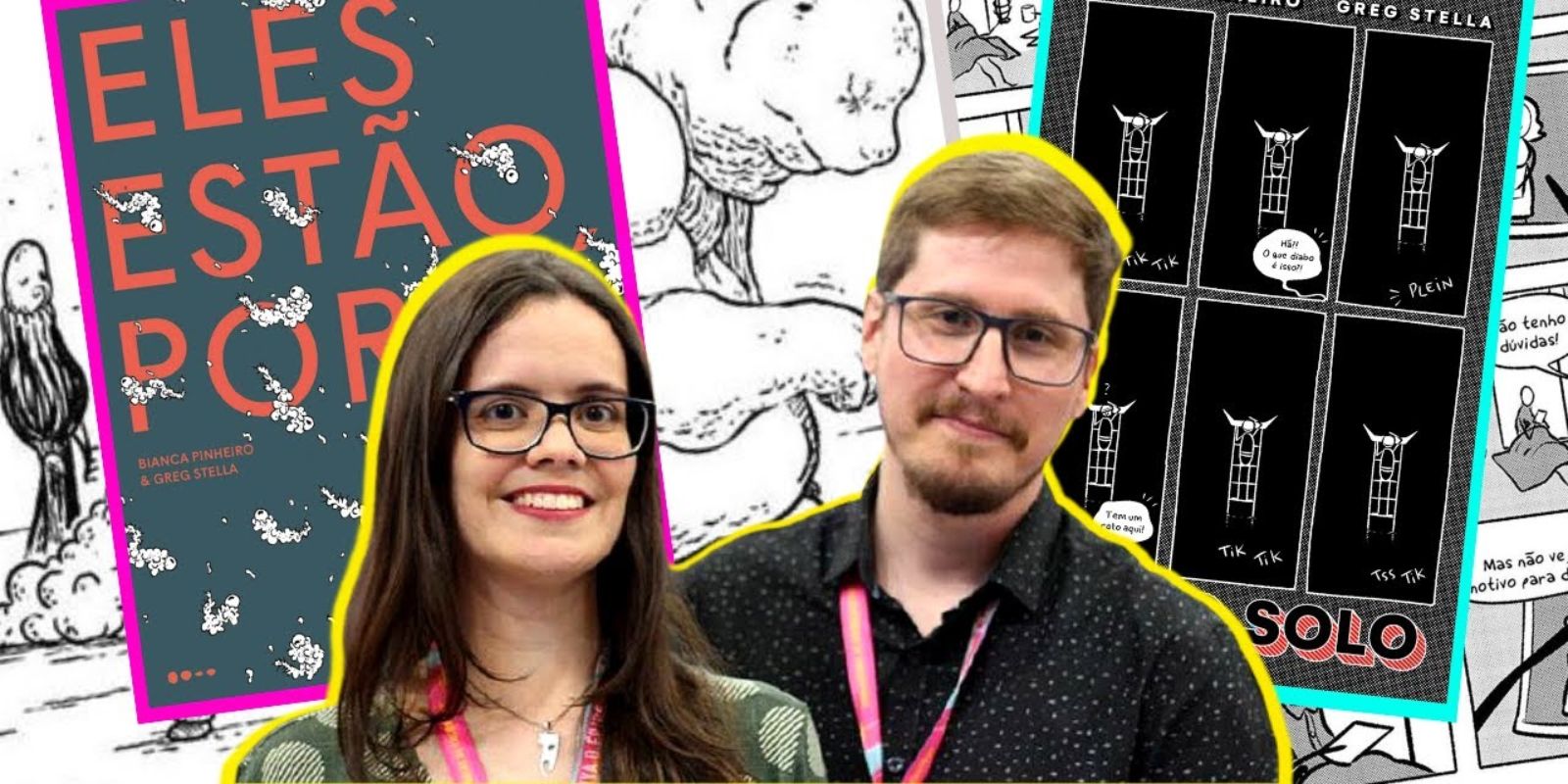 Bianca Pinheiro e Greg Stella. Foto: reprodução.