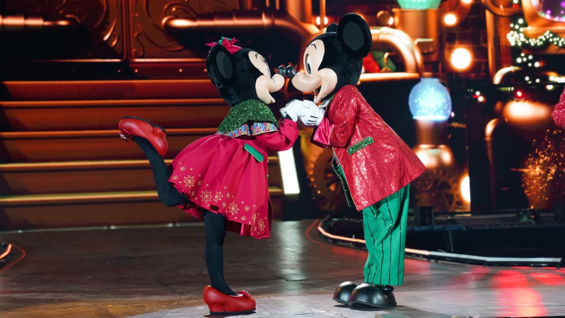 Espetáculo "Disney Celebra: Um Natal Inesquecível" faz apresentação em Curitiba. Foto: divulgação/The Walt Disney Company Brasil.