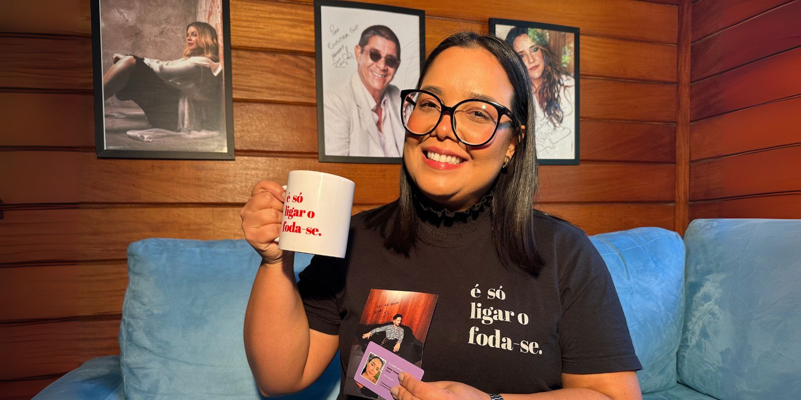 Fã Stefani Carmela. Foto: Iza Lira/Curitiba Cult.