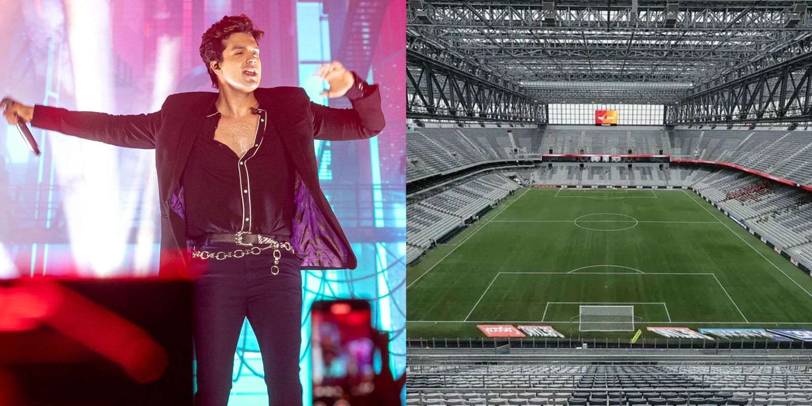 Luan Santana grava DVD na Arena da Baixada em Curitiba e abre venda de ingressos dia 15 de julho. Fotos: Roberto Dziura Jr-AEN/José Tramontin.