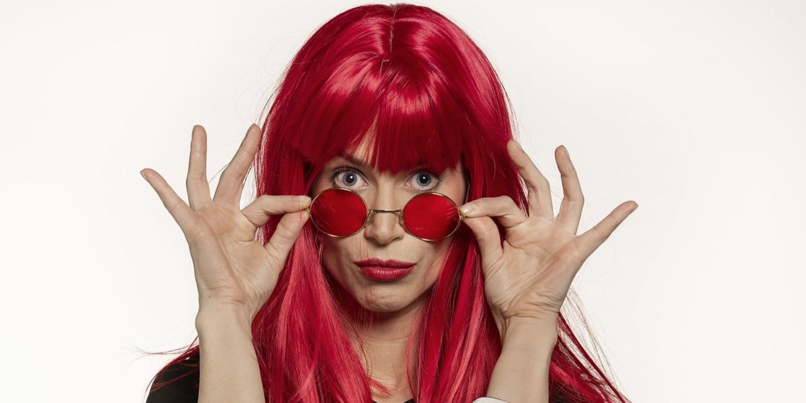 Mel Lisboa como Rita Lee atriz e cantora se apresenta em Curitiba. Foto: Priscila Prade/Divulgação.