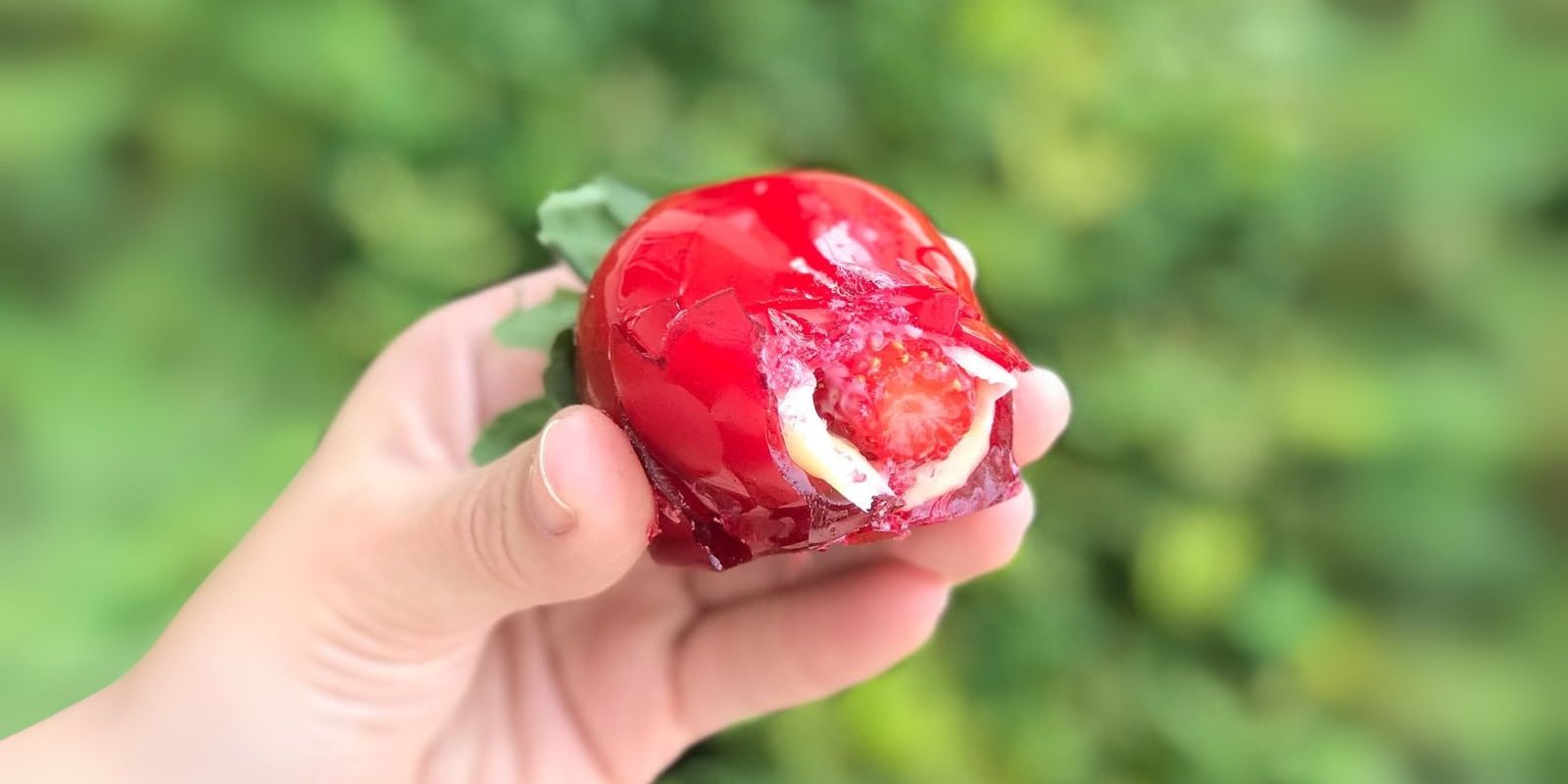 Morango do Amor da Bakecherie. Foto: reprodução Instagram.