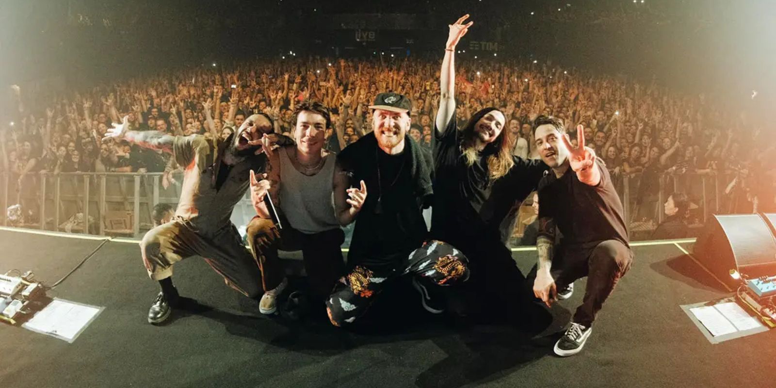 NX Zero em Curitiba. Foto: César Ovalle, Cesinha/divulgação.