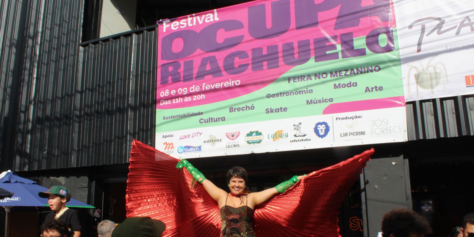 Primeira edição do festival Ocupa Riachuelo. Foto: Wellington Carneiro.