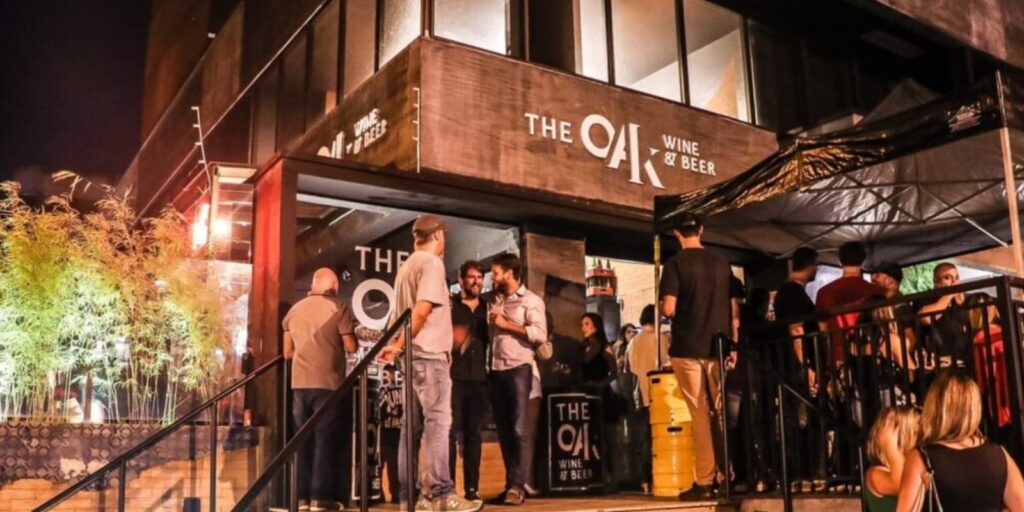 The Oak Wine and Beer. Foto: Reprodução Redes Sociais.