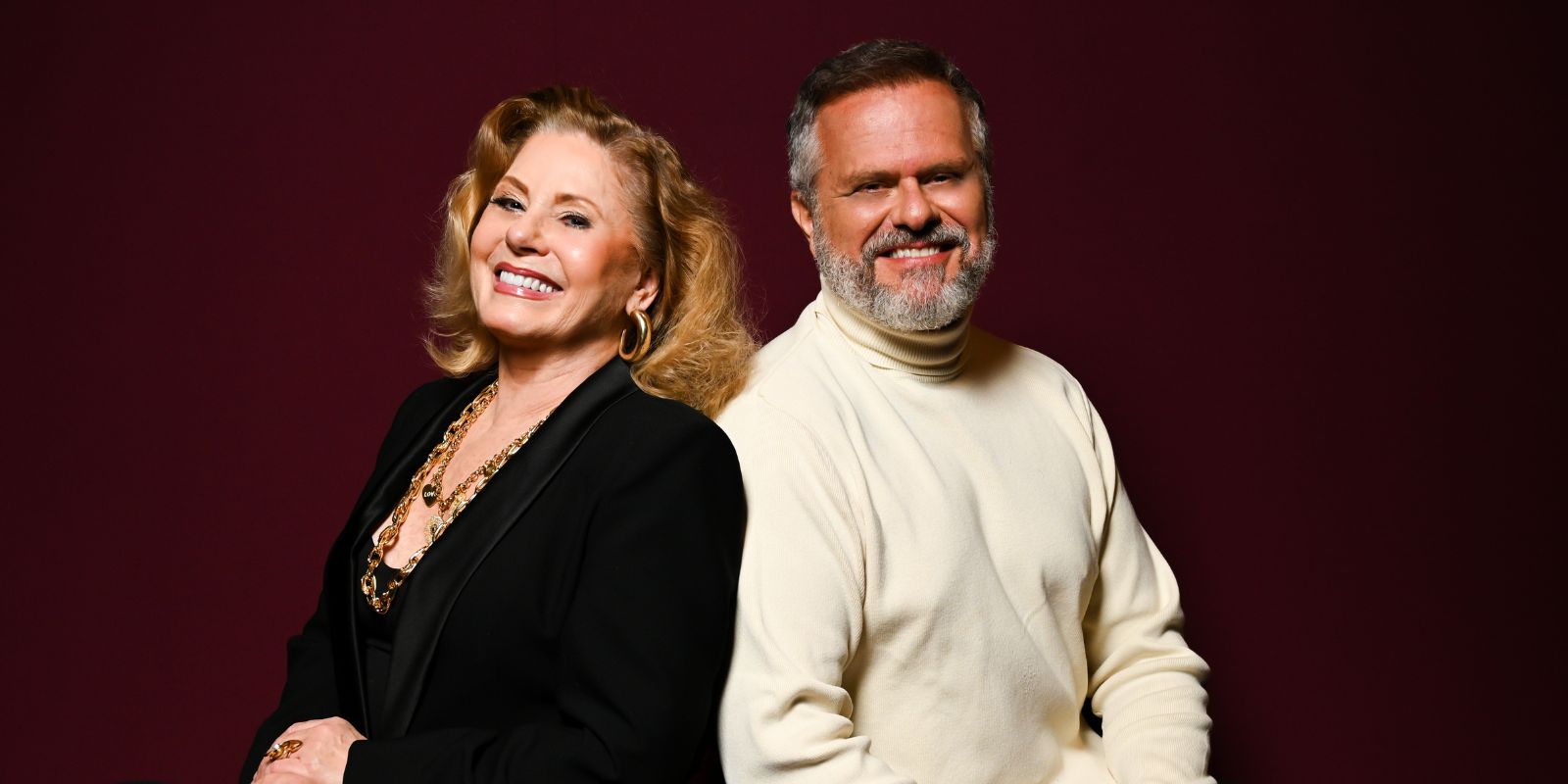 Vera Fischer na comédia O Casal Mais Sexy da América em Curitiba. Foto: Carlos Costa/divulgação.