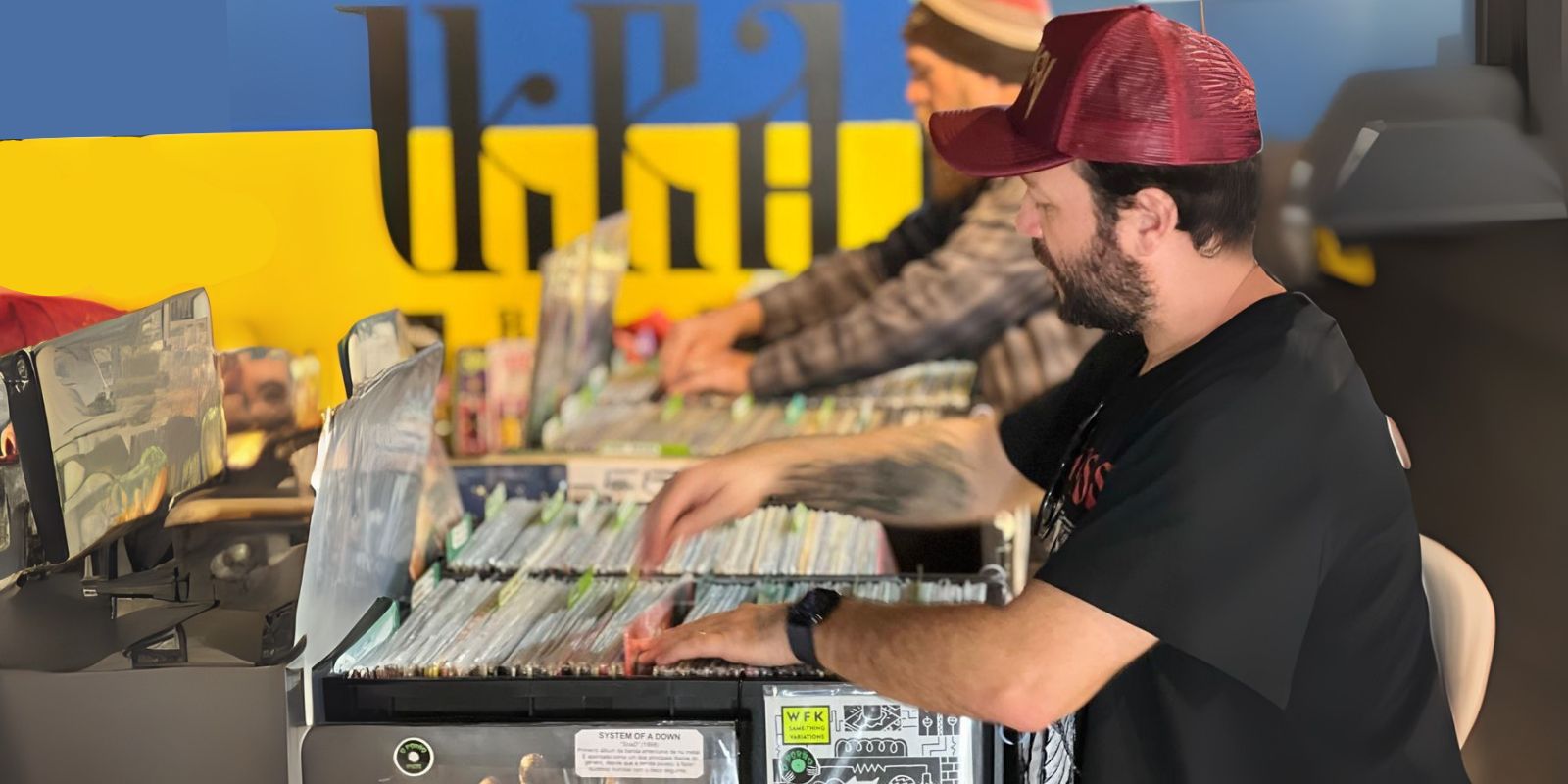 Feira de Vinil no Ukra Bar. Foto: divulgação.