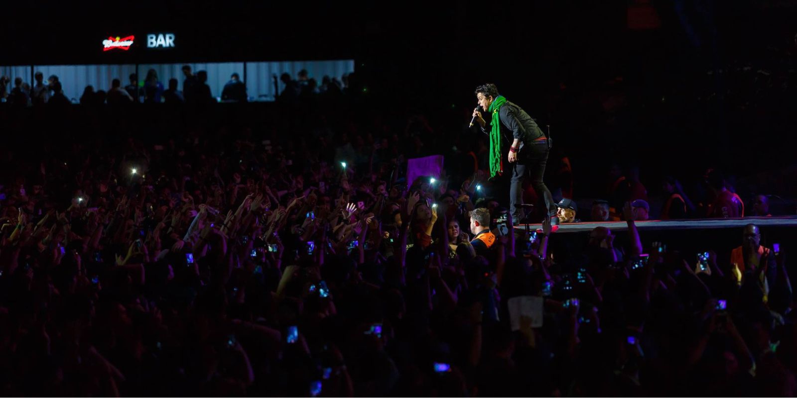 Green Day em Curitiba 2017. Foto: reprodução MCA Concerts.
