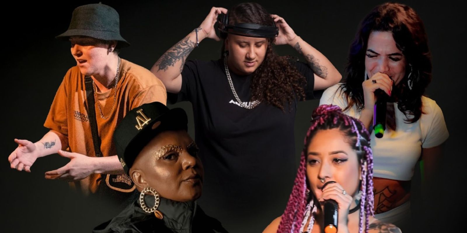 Hip-Hop Rimadoras. Foto: reprodução Instagram.