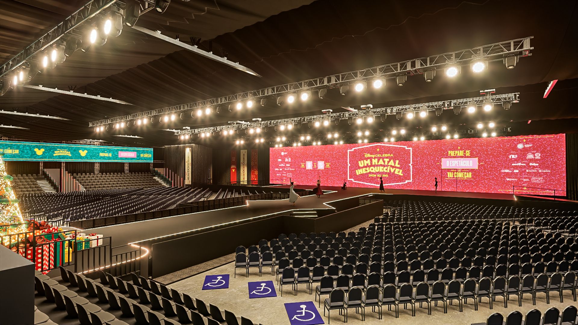 Natal da Disney em Curitiba. Foto: divulgação.