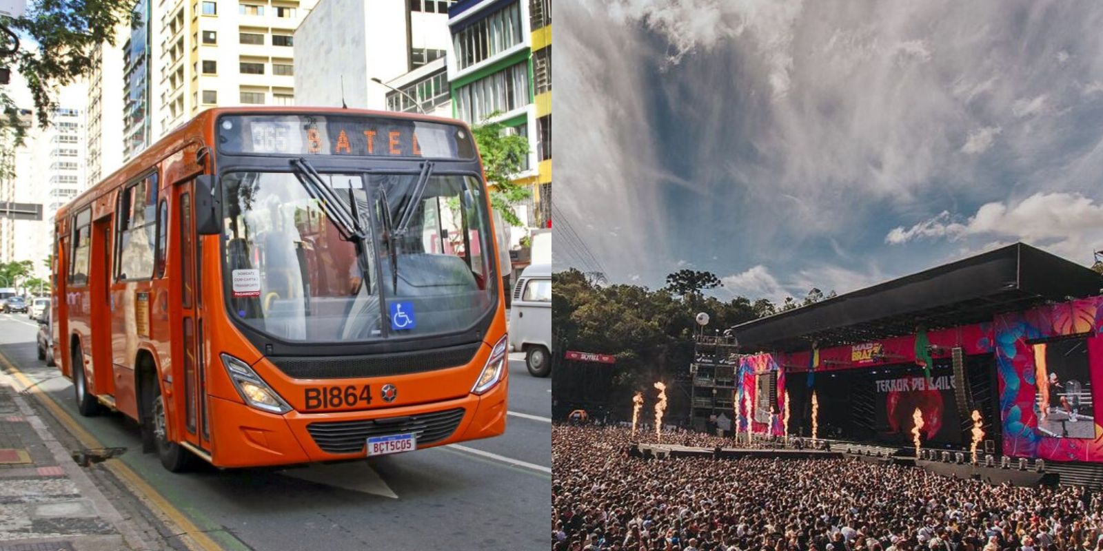 Ônibus Mad In Brazza. Foto: Lucilia Guimarães/SMCS e divulgação.