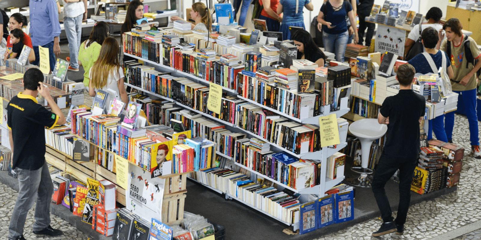 Semana Literária e Feira do Livro do Sesc PR. Foto: reprodução Sesc PR.