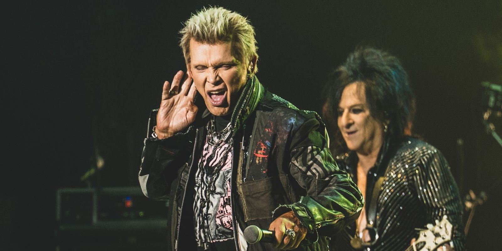Billy Idol em Curitiba. Foto: Corey Kelley.