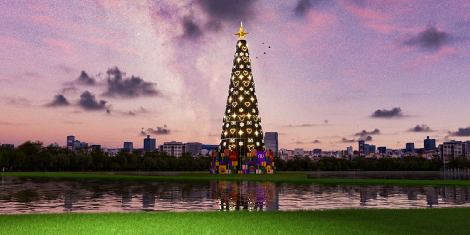 Natal da Disney em Curitiba. Foto: divulgação.