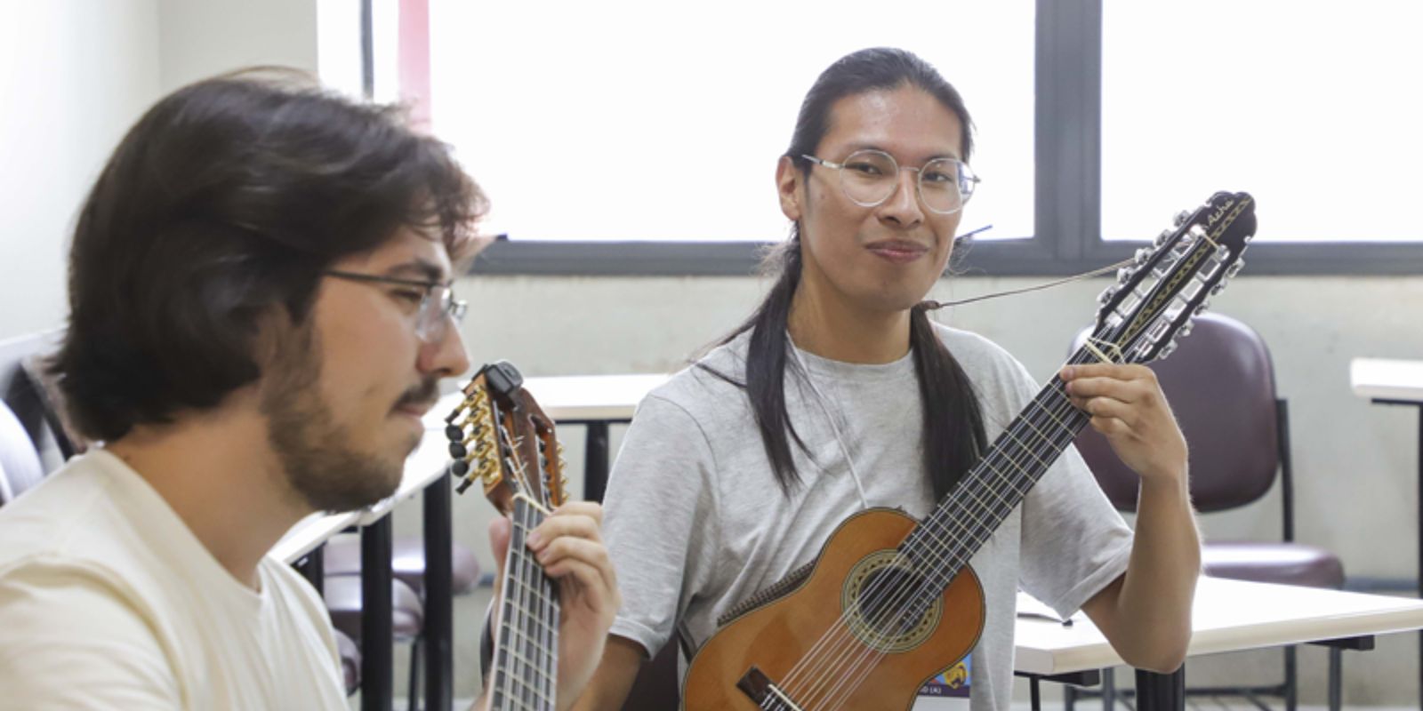 Oficina de Música de Curitiba. Foto: Hully Paiva/SECOM.