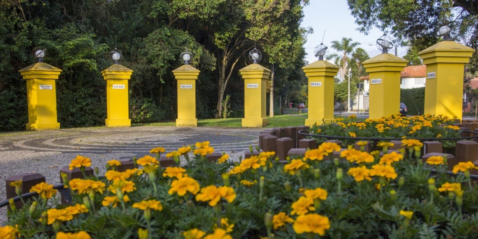 Bosque Portugal. Foto: reprodução Prefeitura de Curitiba.