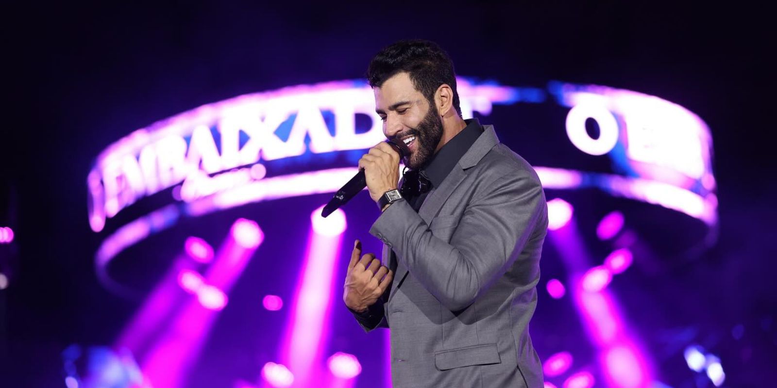 Gusttavo Lima em Curitiba. Foto: divulgação.