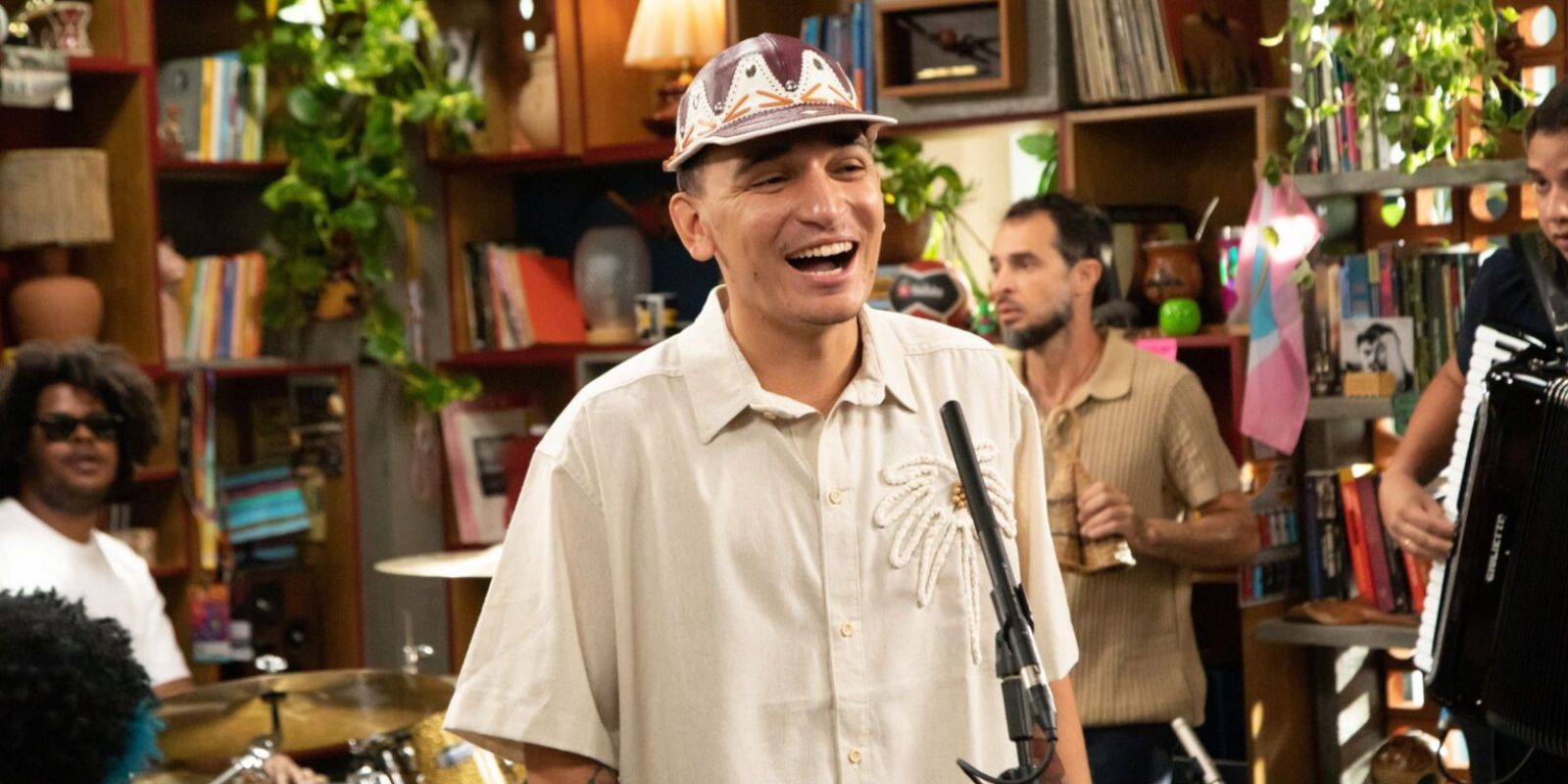 João Gomes no Tiny Desk Brasil. Foto: Fernanda Carvalho/divulgação.