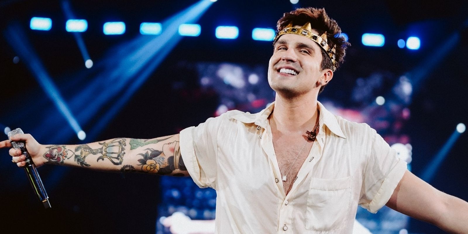 Luan Santana faz show em Curitiba. Foto: Eric Oelke.