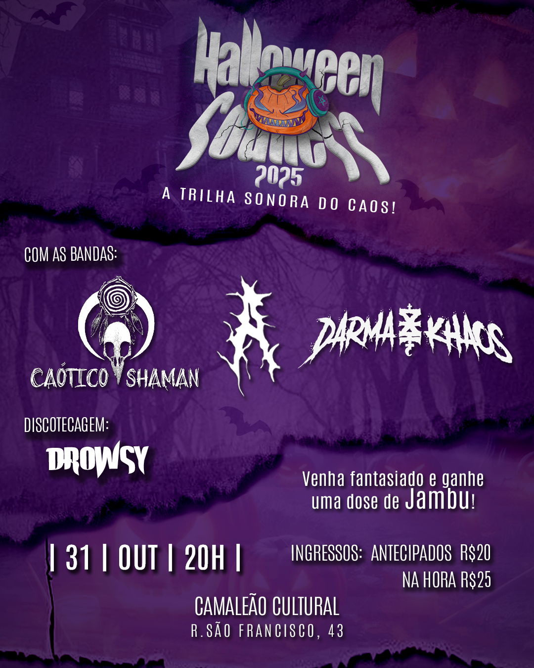 Cartaz Halloween Soulless 2025