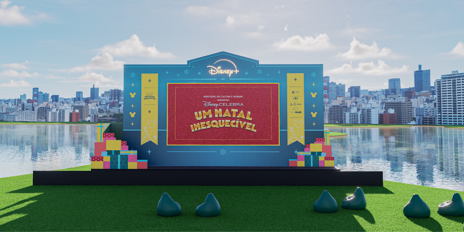 Disney+ Open Air no Parque Barigui. Foto: Divulgação