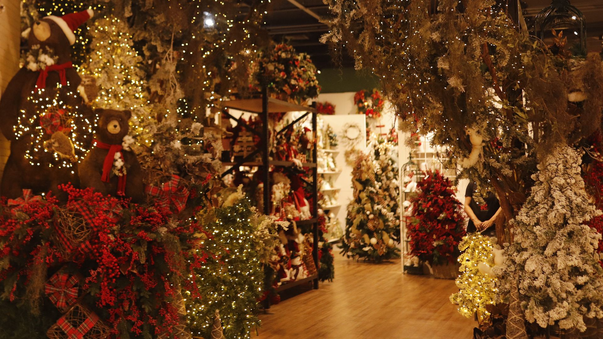 Decoração de Natal na Noel Decor. Foto: Divulgação