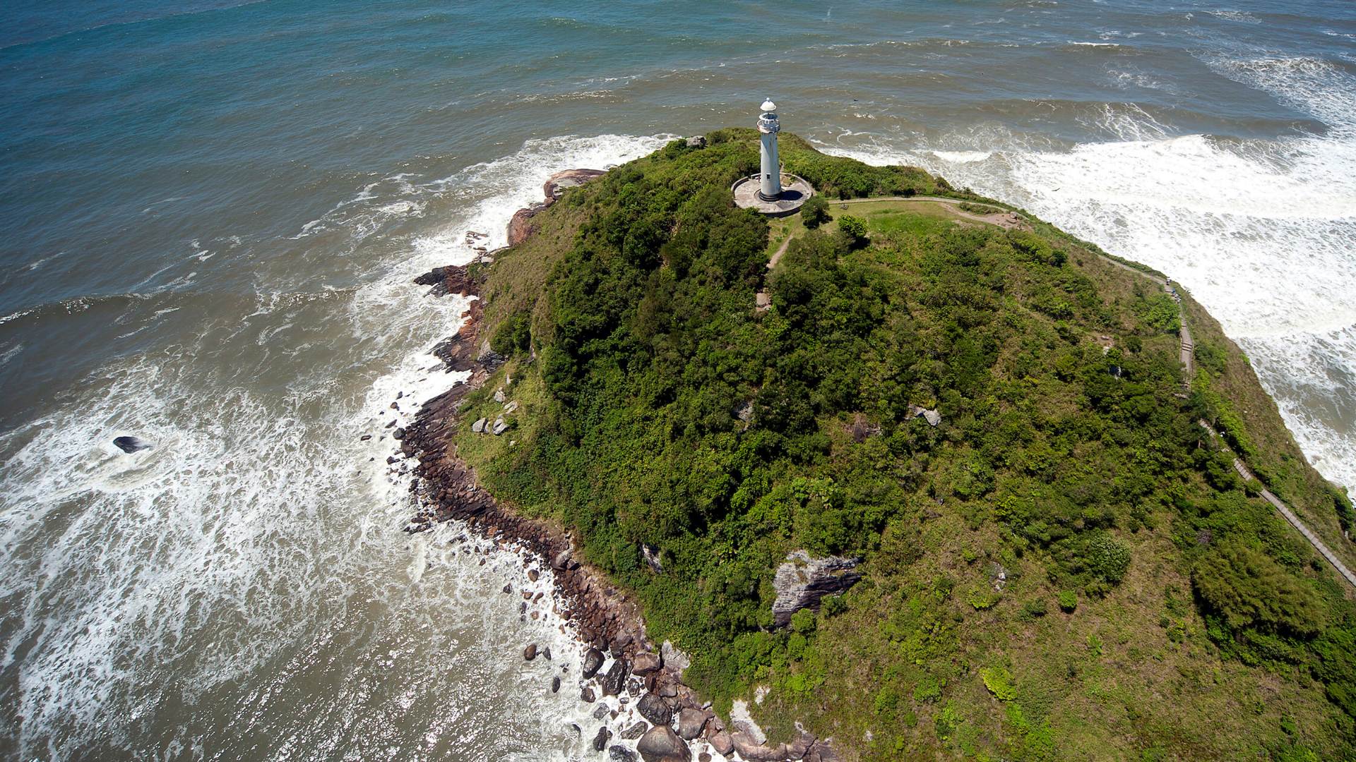 Litoral paranaense. Foto: Denis Ferreira Netto/SEDEST-PR