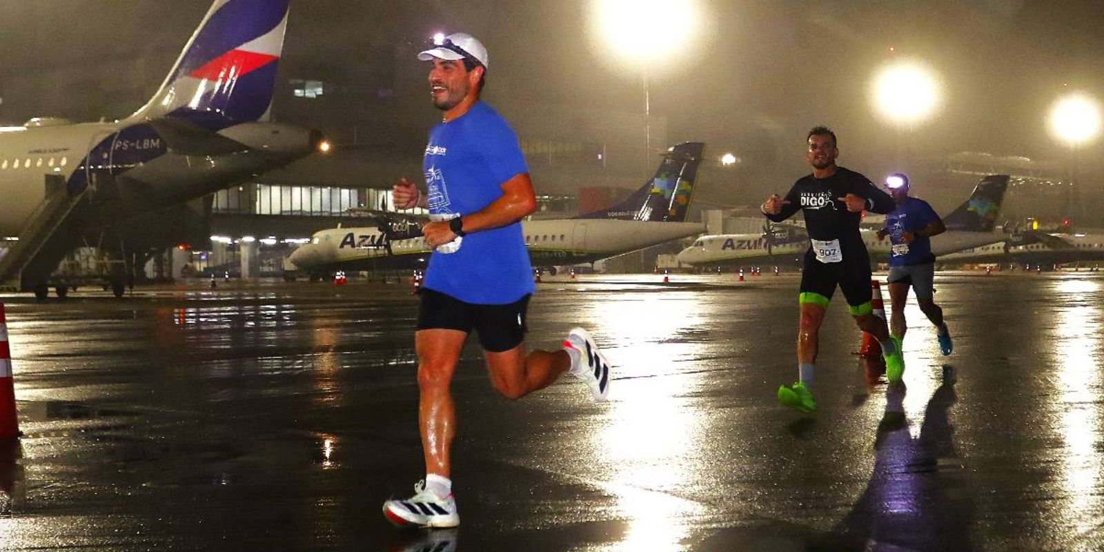 Corrida no Aeroporto Afonso Pena. Foto: divulgação/Motiva.