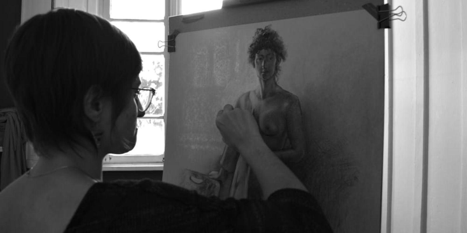 Exposição Modelo Contrata Artista. Foto: Patrícia Grabowski.