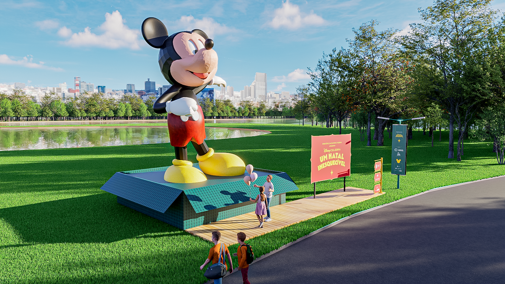 Parque Mágico do Disney Celebra: Um Natal Inesquecível. Foto: Divulgação