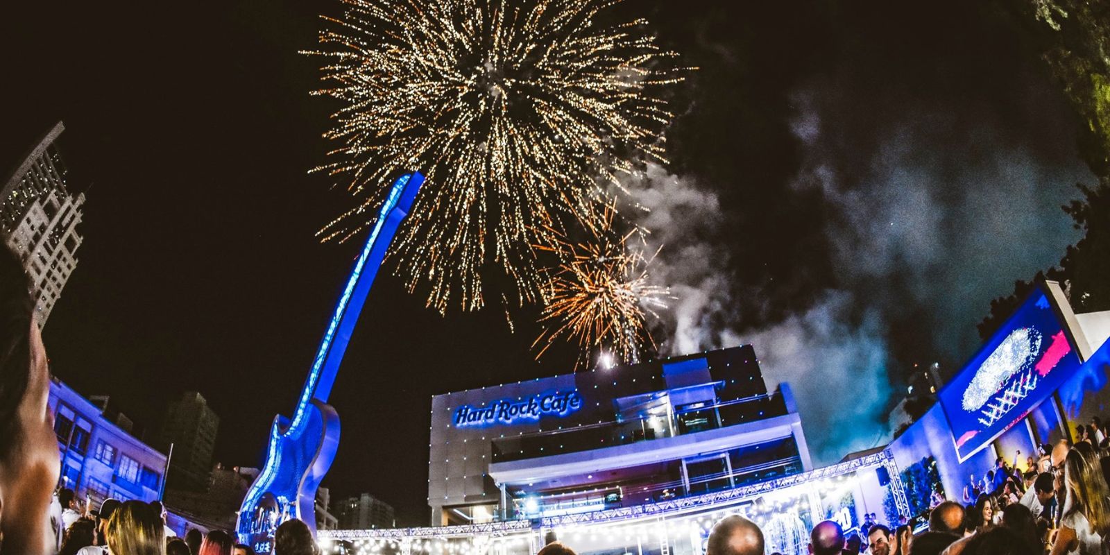 Réveillon 2026 no Hard Rock Cafe Curitiba. Foto: Divulgação