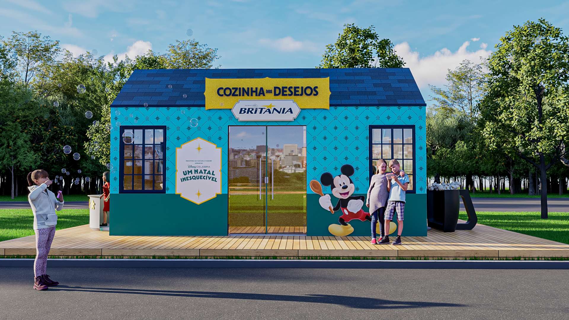 Britânia no Disney Celebra: Um Natal Inesquecível. Foto: Divulgação