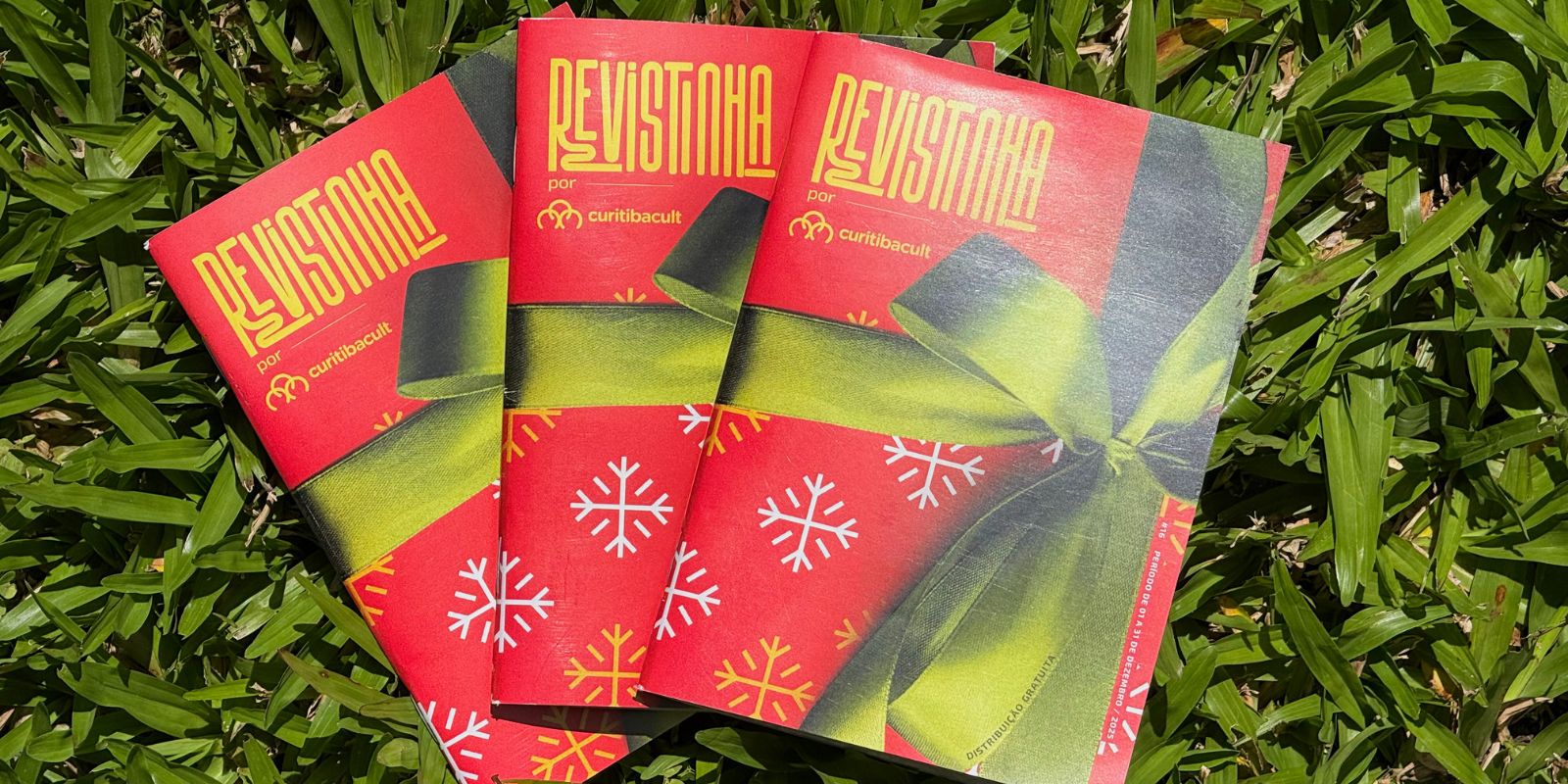 Edição da Natal da Revistinha do Curitiba Cult. Foto: Fernanda Sargaço/Curitiba Cult.