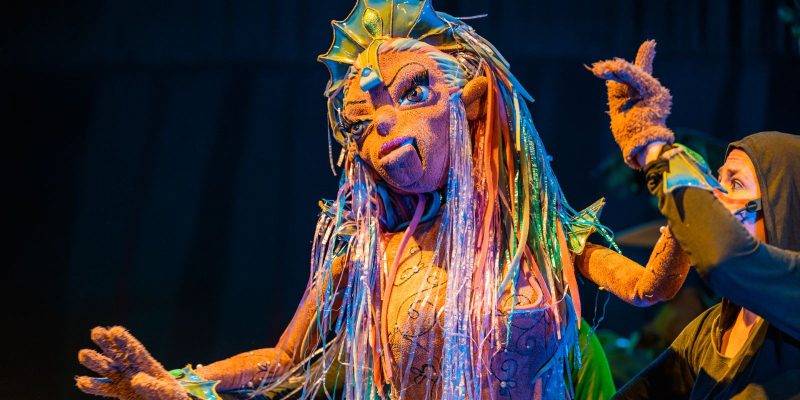 Espetáculo Floresta dos Mistérios. Foto: Maria Haydêe/divulgação.