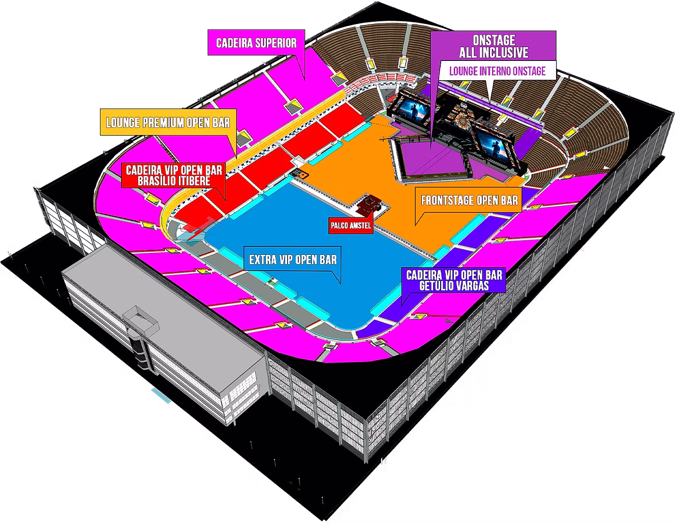 Mapa Universo Alegris 2025 em Curitiba. Foto: reprodução.