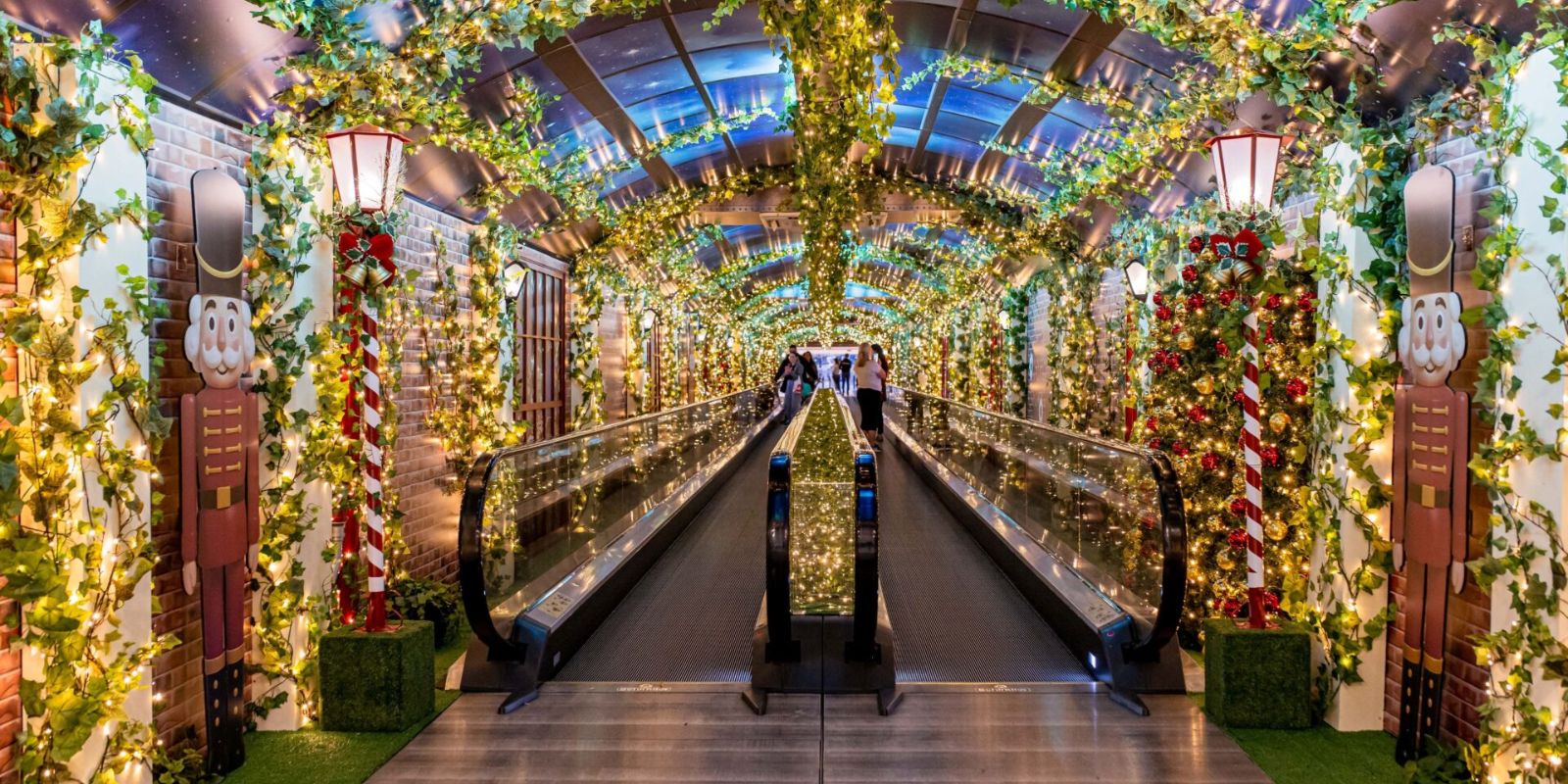 Natal no shopping Mueller. Foto: reprodução.