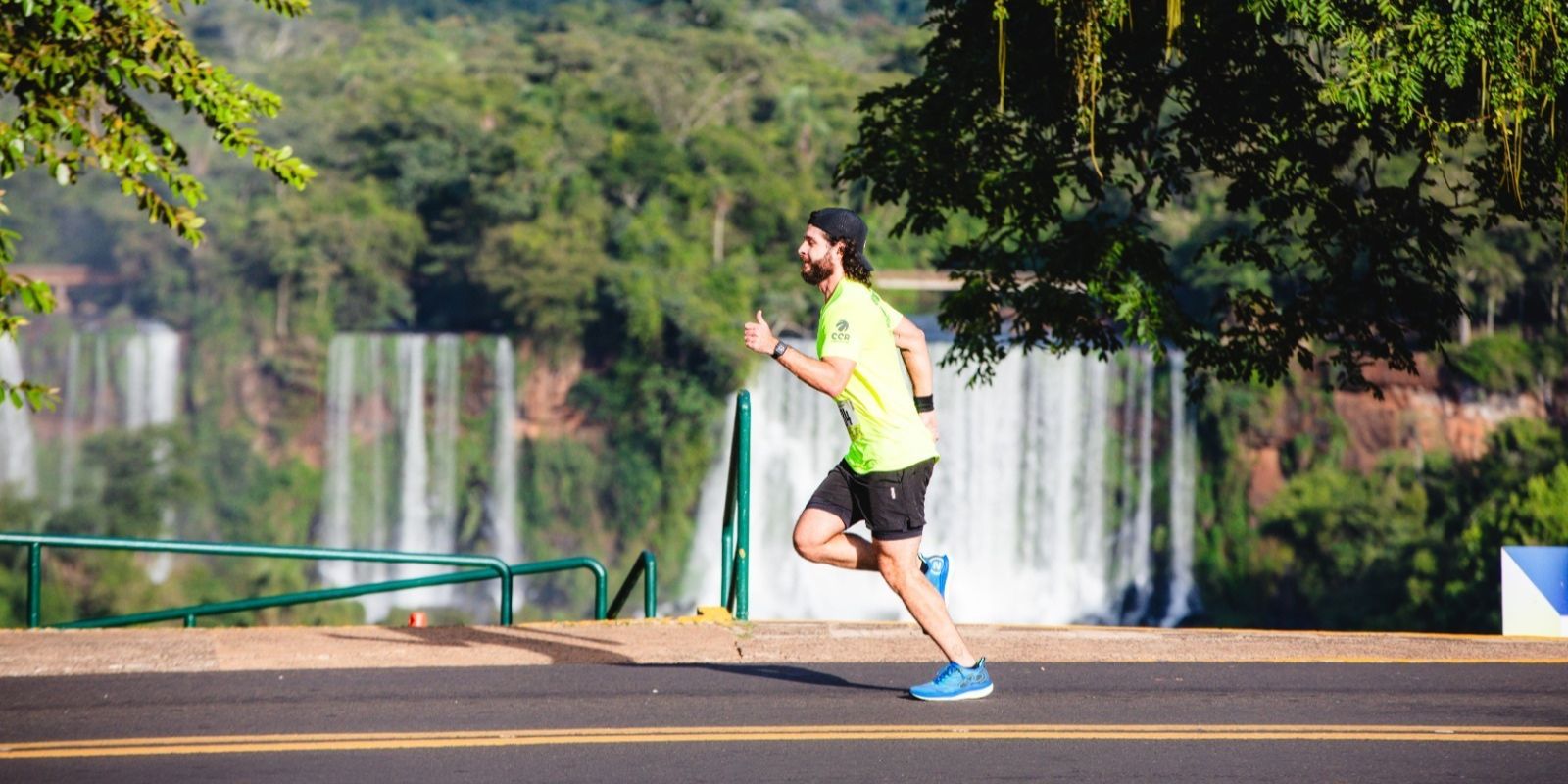 Meia maratona das Cataratas. Foto: Divulgação Urbia+CataratasEagle Eye Company.