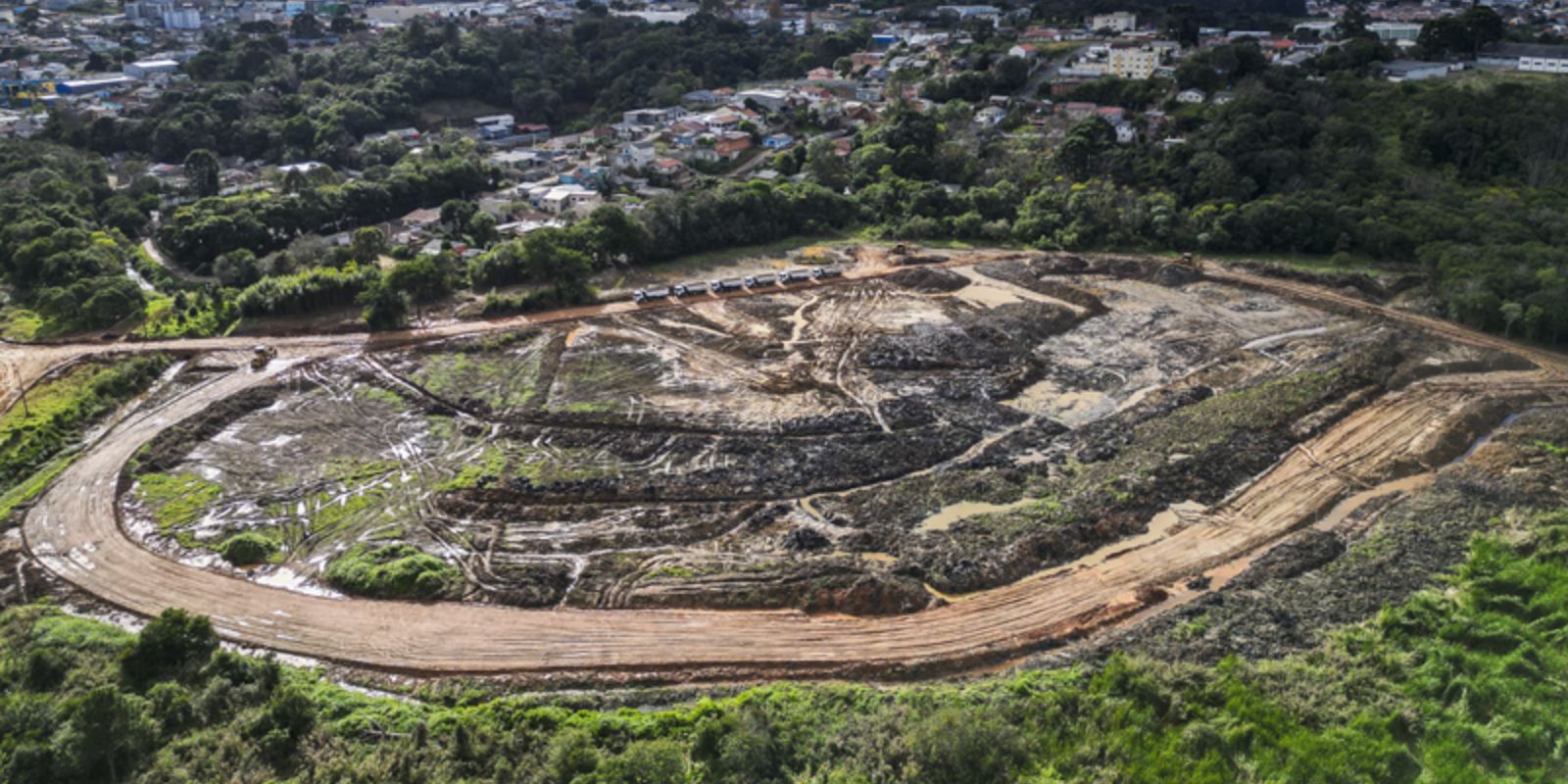 Parque Santa Cândida. Foto: Pedro Ribas/SECOM